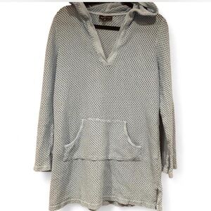 Athleta Beach Knit Cover Up Dress | Light Blue | Medium